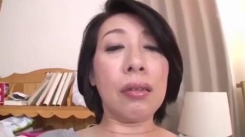 【柏木舞子】黒髪巨乳の人妻が時間よ止まれで拘束され、息子に何度も突かれながらイキまくる熟女FUCK！